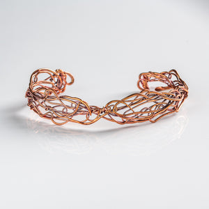 Twist Bracelet with Vines