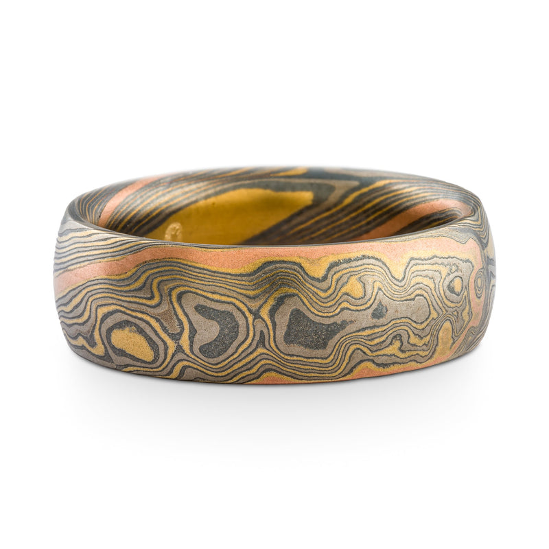 ARN Krebs Arts Mokume Belt Buckle